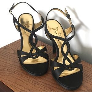 Black Sandal Heels